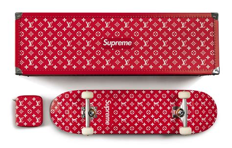 supreme x louis vuitton skateboard|louis vuitton x supreme sale.